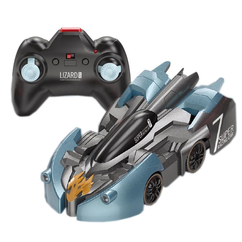 Electric Remote Control Wall Climbing Car for Kids - Mini Toy - Red Charge Watch Rc Edition