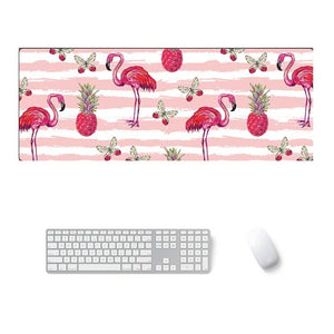 Rubber Mouse Pad For Office Learning - 5 Flamingo