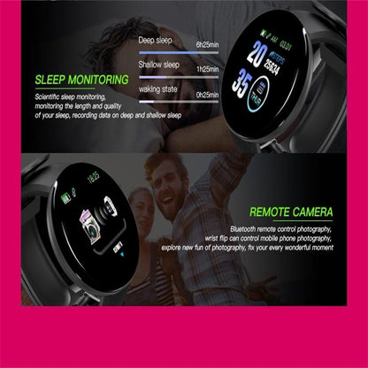 Smart Watch With Call Reminder And Health Monitoring - Waterproof - Green