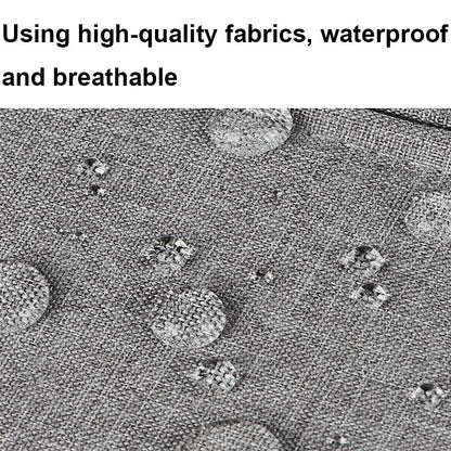 13.3 Inch Waterproof Laptop Handbag with Shock-absorbing Capacity - Deep Sky Gray