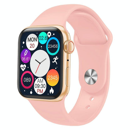 Waterproof Smart Watch With Colour Screen - 1 Inch - Pink - Factory Direct Shop