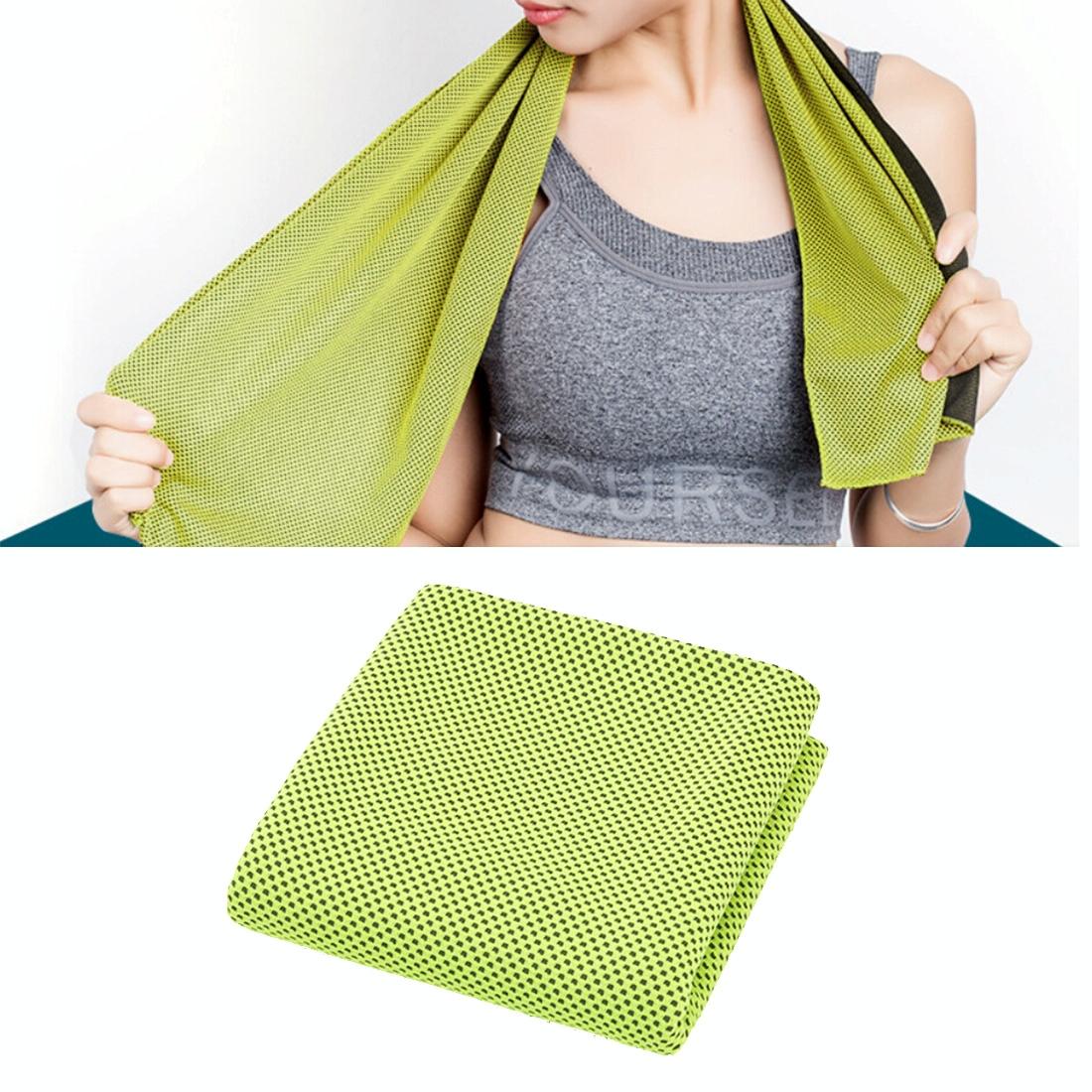 2-pack Enduring Ice Towels - Microfiber Fabric 30*100cm - Ideal for Gym and Sports - Burgundy