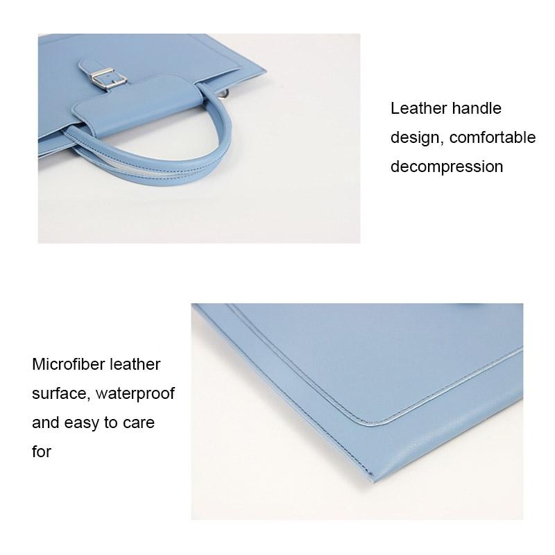 14-inch Waterproof Laptop Bag with Power Pack - Portable and Durable - Mint Green