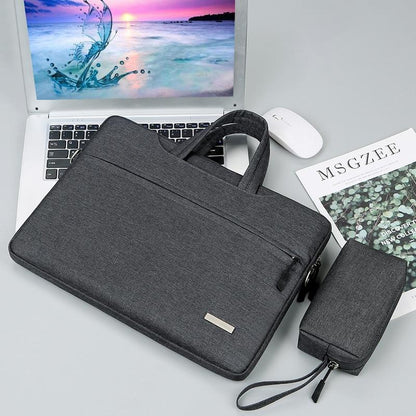 12 Inch Inner Bag with Power for Handbag and Laptop - Dark Grey