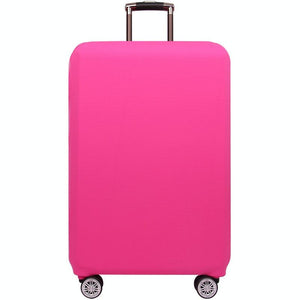 Xl Thickened Stretch Luggage Cover - Dust-proof & Wear-resistant - Rose Red