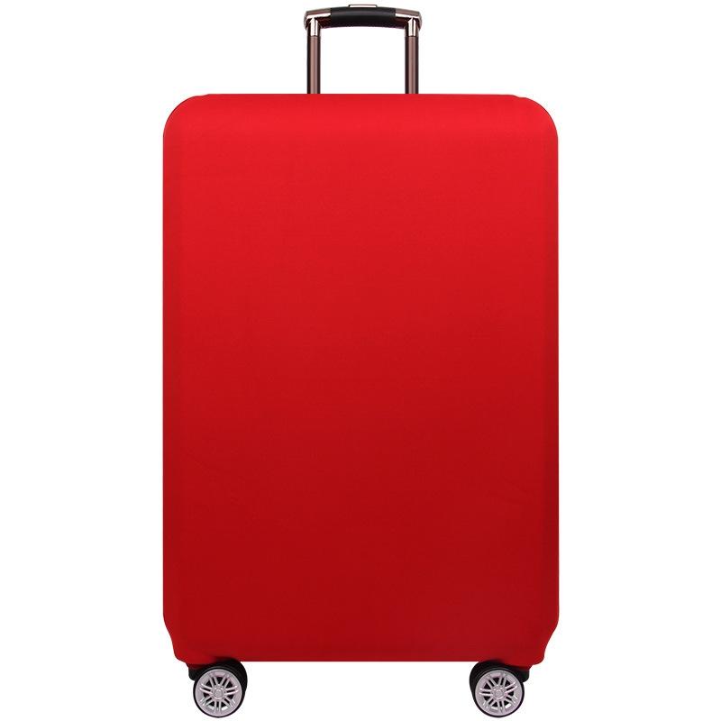 Xl Thickened Stretch Luggage Cover - Dust-proof & Wear-resistant - Rose Red