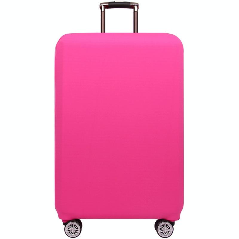 Xl Thickened Stretch Luggage Cover - Dust-proof & Wear-resistant - Rose Red