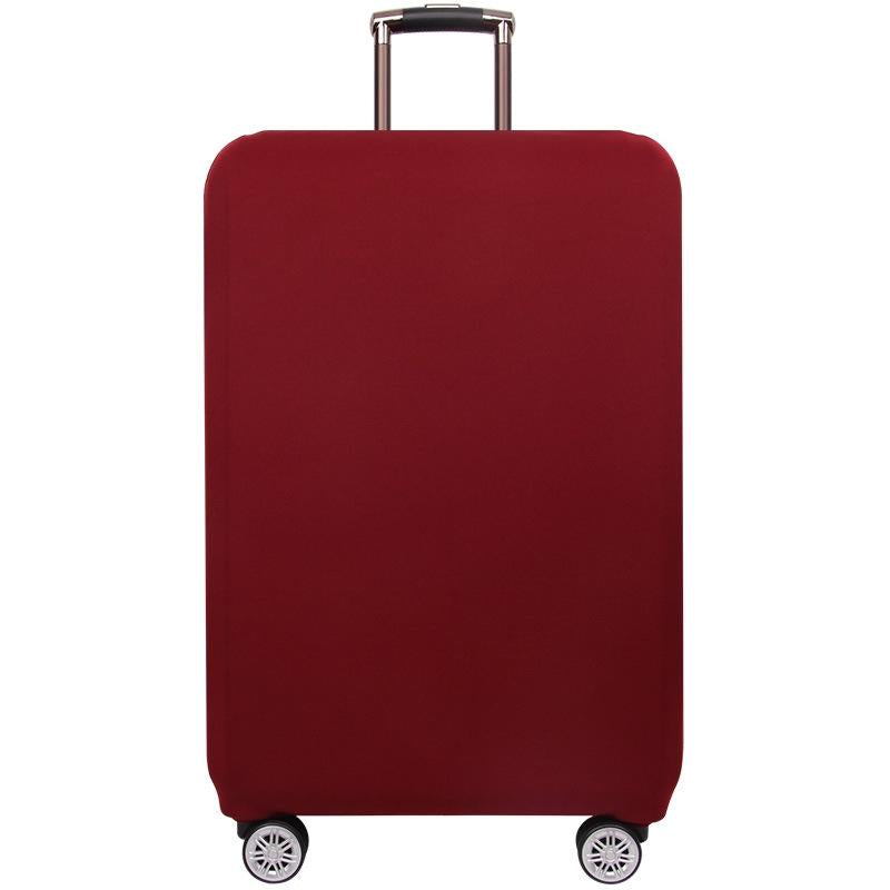 Xl Thickened Stretch Luggage Cover - Dust-proof & Wear-resistant - Rose Red