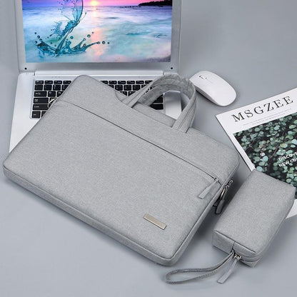 16.1 Inch Inner Bag with Power for Handbag and Laptop - Dark Grey