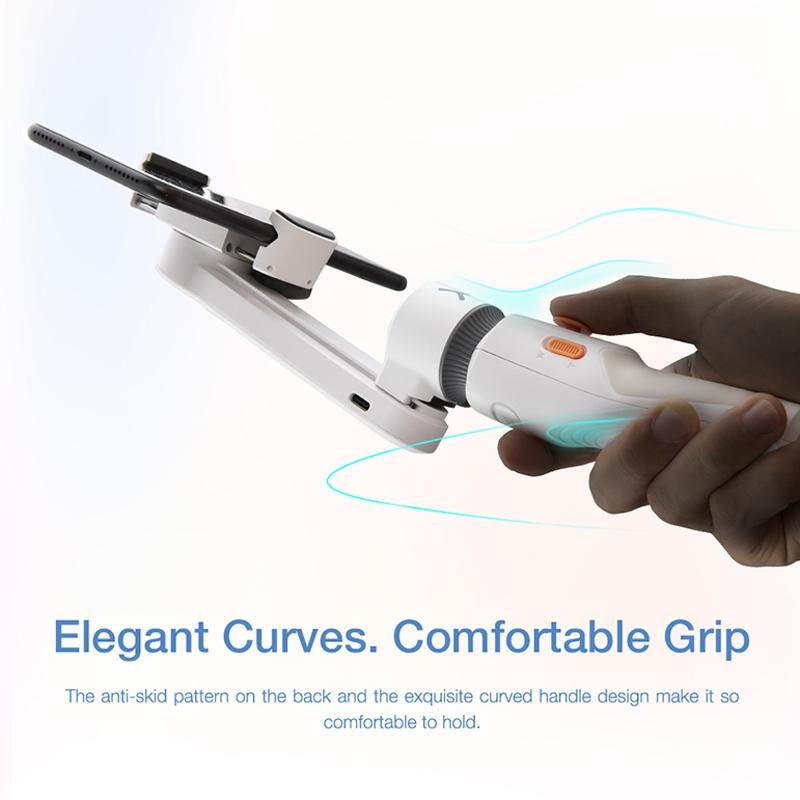 Smooth-xs Handheld Gimbal Stabilizer Selfie Stick - Pink 200g