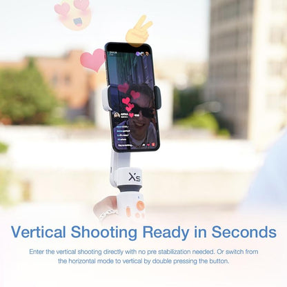 Smooth-xs Handheld Gimbal Stabilizer Selfie Stick - Pink 200g