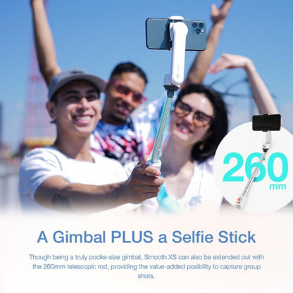 Smooth-xs Handheld Gimbal Stabilizer Selfie Stick - Pink 200g