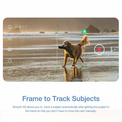 Smooth-xs Handheld Gimbal Stabilizer Selfie Stick - Pink 200g