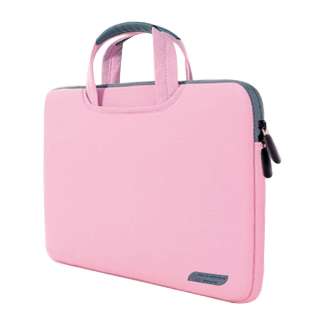 Portable Air Permeable Handheld Laptop Sleeve - 15.6 Inch - 41.5x30.0x3.5cm - Pink