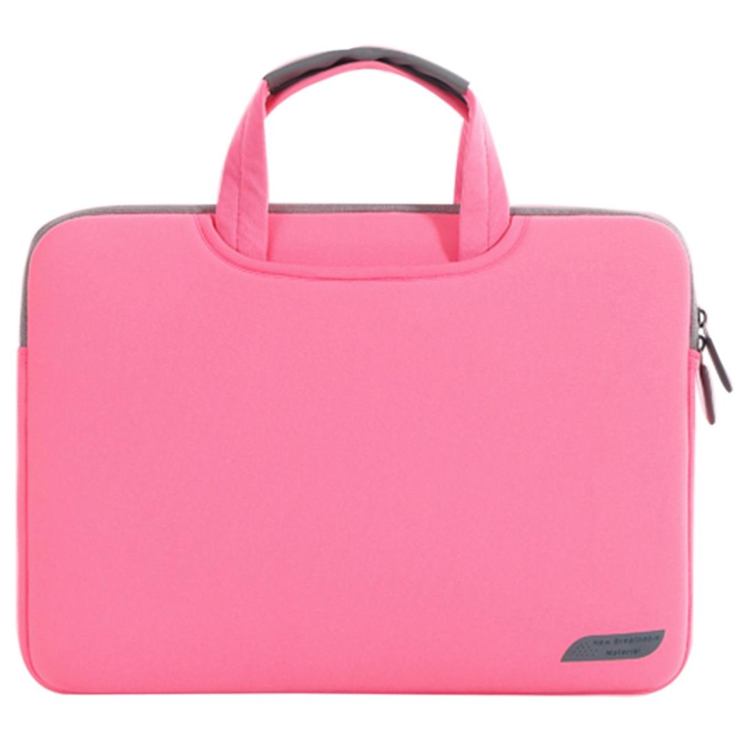 Portable Air Permeable Handheld Laptop Sleeve - 15.6 Inch - 41.5x30.0x3.5cm - Pink