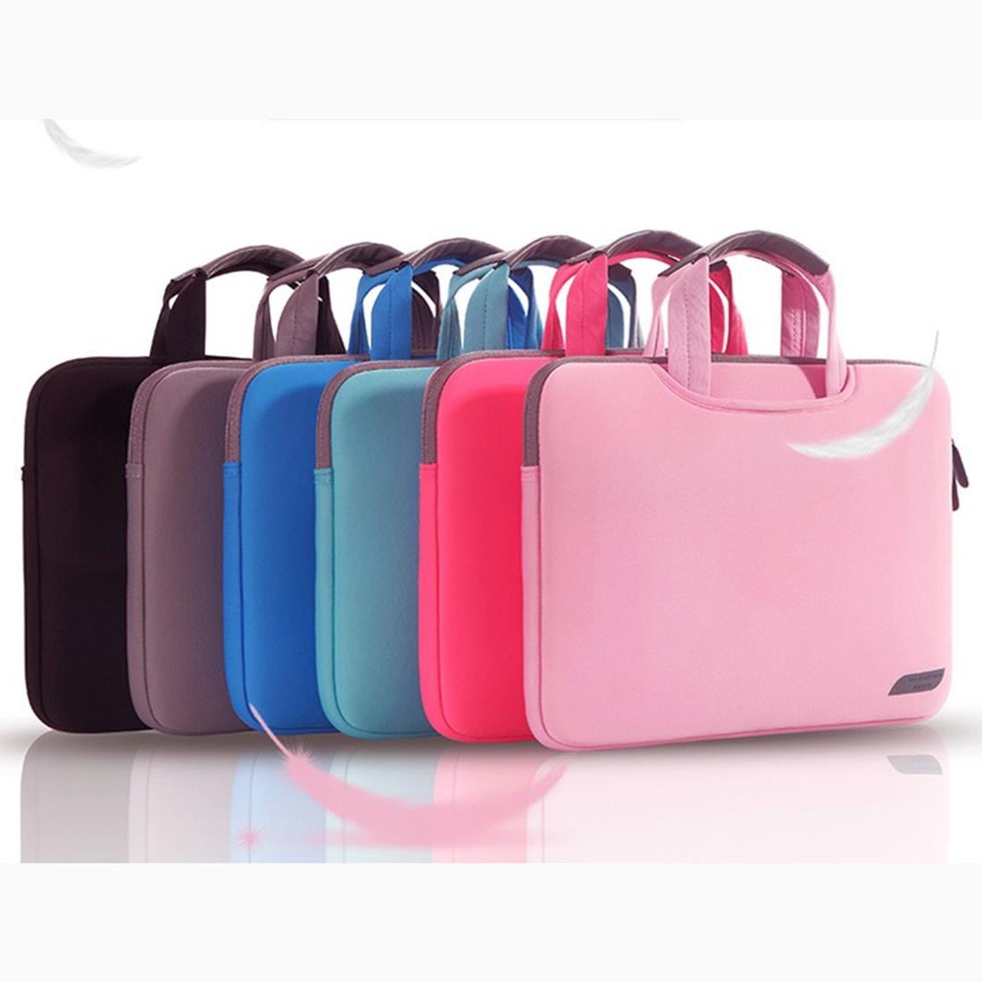 Portable Air Permeable Handheld Laptop Sleeve - 15.6 Inch - 41.5x30.0x3.5cm - Pink