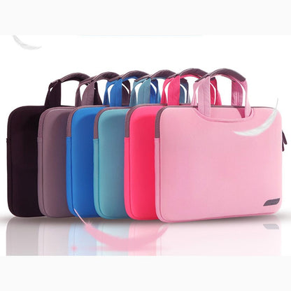 Portable Air Permeable Handheld Laptop Sleeve - 15.6 Inch - 41.5x30.0x3.5cm - Pink