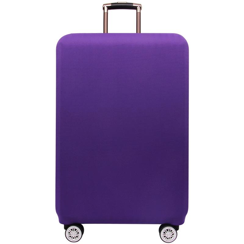 Stretch Luggage Dust-proof Cover - Durable & Protective - Size s - Purple Red