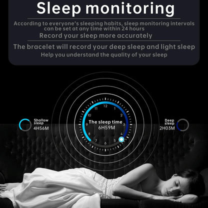 1.83 Inch Bt5.2 Smart Sport Watch Support Sleep / Heart Rate / Blood Oxygen / Temperature / Blood Pressure Health Monitor - Black + Green