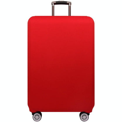 Stretch Luggage Protective Cover - Durable & Dust-proof - Size m - Purple Red
