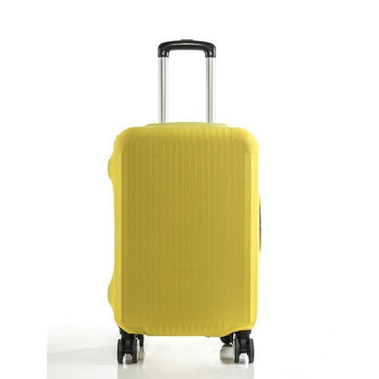 Yellow Elastic Luggage Dust Cover - Size l