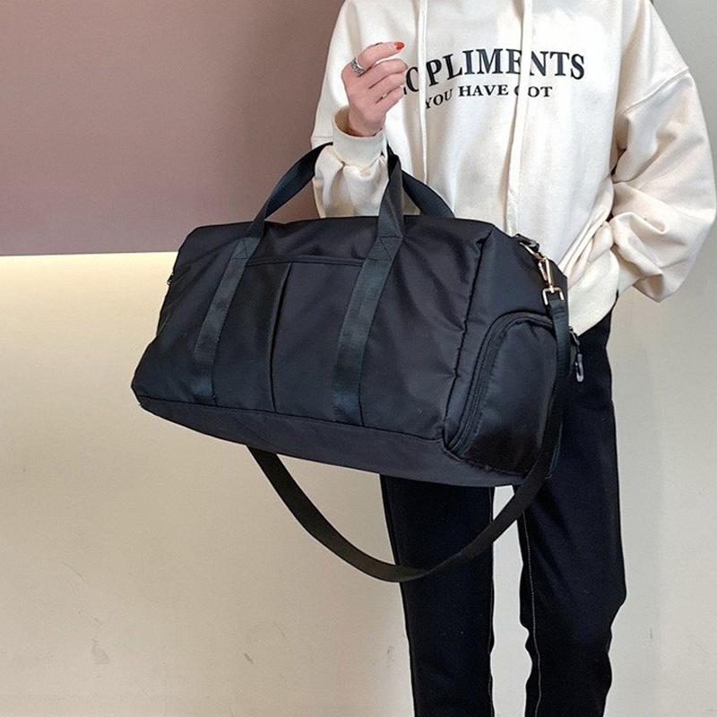 Yoga and Sports Gym Bag - Lightweight Nylon - Pink