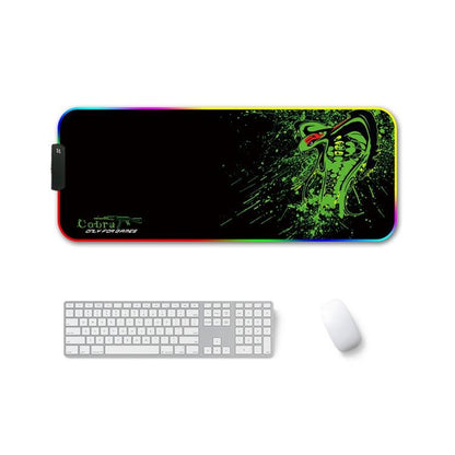 Rubber Thermal Transfer Rgb Luminous Non-Slip Mouse Pad - Colourful Brick