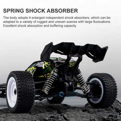 Green 1 16 2.4g Rc Off-road Racing Car Toy - Electric 4wd