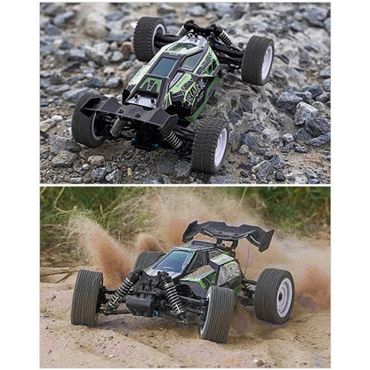 Green 1 16 2.4g Rc Off-road Racing Car Toy - Electric 4wd