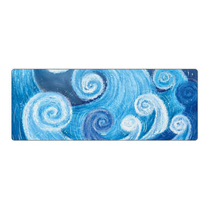Spacious Mouse Pad For Desk - 7 Waves