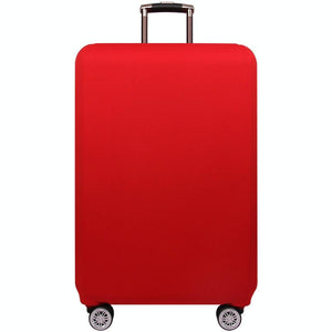 Stretch Luggage Protective Cover - Durable & Dust-proof - Size l - Red
