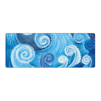 Spacious Mouse Pad For Desk - 7 Waves
