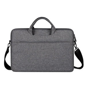 Hidden Portable One-shoulder Handbag for 14.1 Laptops - Waterproof Oxford Cloth - Dark Gray