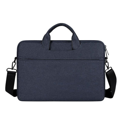 Hidden Portable One-shoulder Handbag for 14.1 Laptops - Waterproof Oxford Cloth - Dark Gray