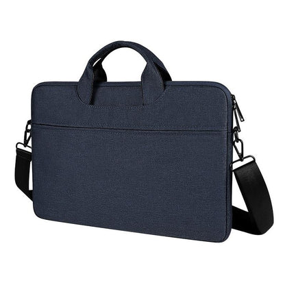 Hidden Portable One-shoulder Handbag for 14.1 Laptops - Waterproof Oxford Cloth - Dark Gray