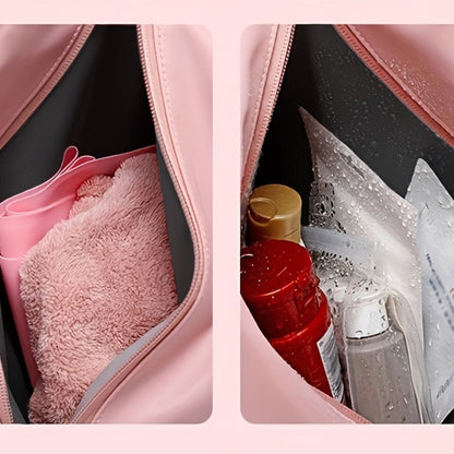 Gym Backpack Shoes Compartment-Blue