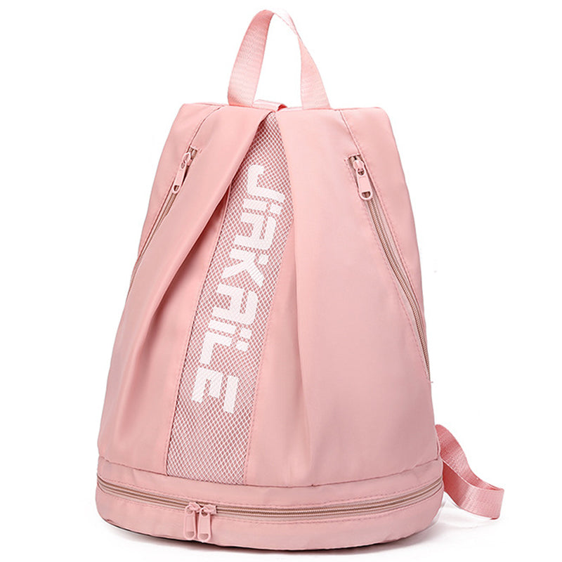 Vibe Geeks Water Resistantion Sports Backpack Gym Bag with Shoes Compartment - Green