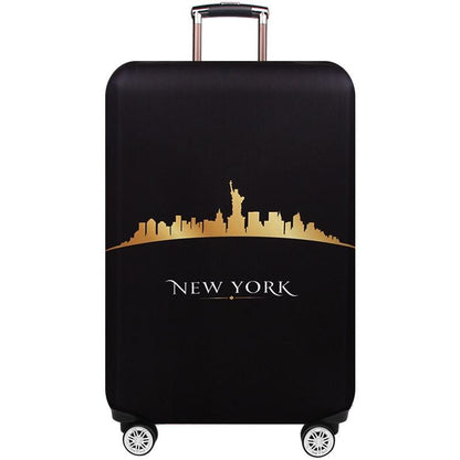 Protective Luggage Cover - Durable Elastic Anti-dust - Small Size - Lady Liberty