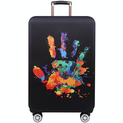 Thickened Luggage Cover - Elastic Wear-resistant Anti-dust Protection - Size l - Lady Liberty