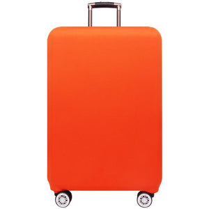Xl Thickened Stretch Luggage Cover - Dust-proof & Wear-resistant - Orange Red