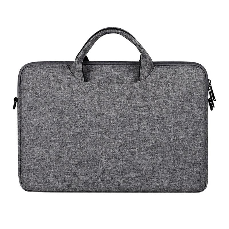 Hidden Portable One-shoulder Handbag for 14.1 Laptops - Waterproof Oxford Cloth - Light Grey