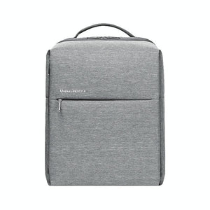 15.6-inch Waterproof Laptop Backpack - Light Grey