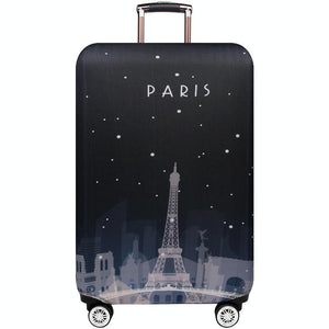 Thickened Luggage Cover - Elastic Wear-resistant Anti-dust Protection - Size l - Dream Paris