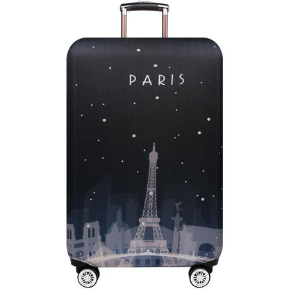Thickened Luggage Cover - Elastic Wear-resistant Anti-dust Protection - Size l - Dream Paris