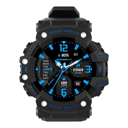 1.28 Inch Waterproof Smart Watch With Heart Rate & Blood Pressure Monitoring - Gold