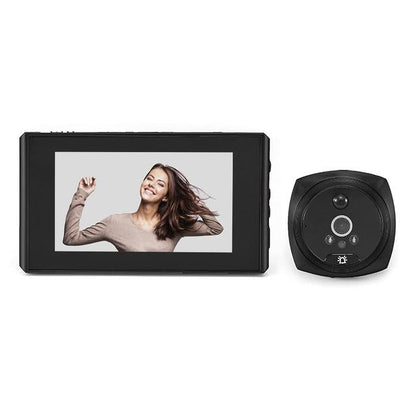 Wireless Doorbell 4.3 Screen Video With 2.0Mp Resolution - Gold
