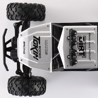 37cm Remote Control Bigfoot Climbing Car - 1 12 Alloy 4wd Cross-country Toy - Gold