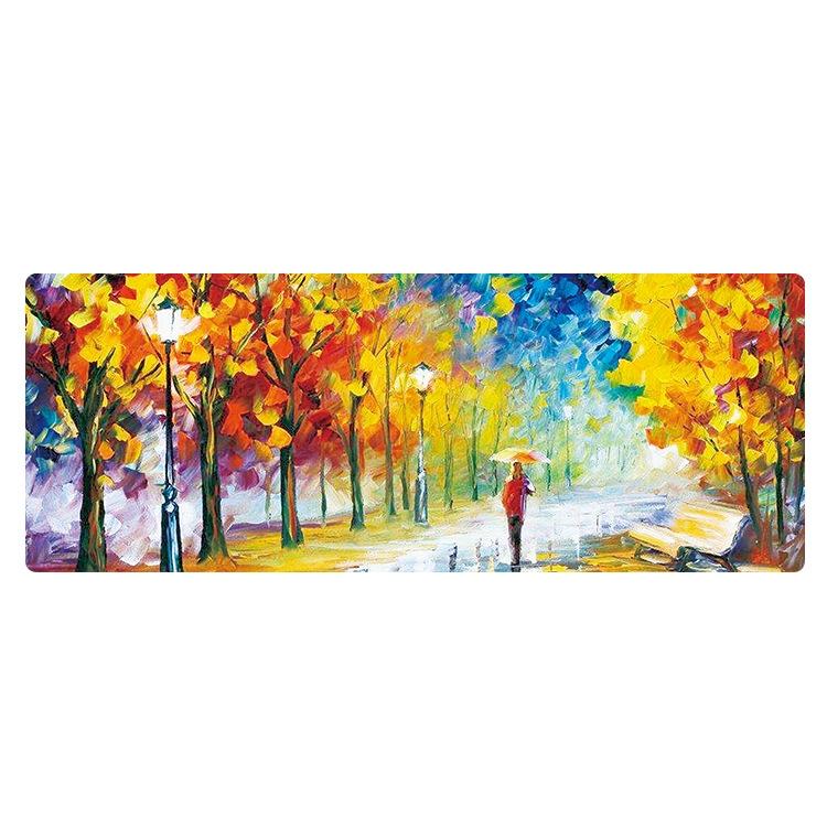 Large Desk Mouse Pad For Oil Painting - Fisherman