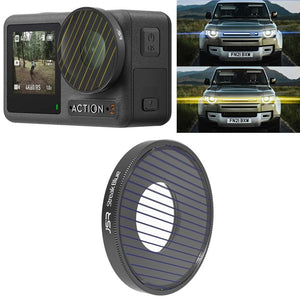 Enhanced Streak Drawing Lens Filter for Dji Action 3 - Blue