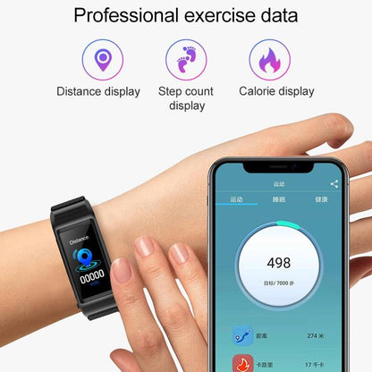 Waterproof Tft Smart Watch With Call And Health Monitoring - Blue